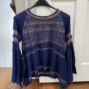 Free People never worn sweater with tags